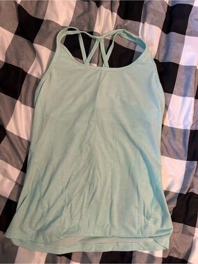 Women’s Mint Green Strappy Tank Top